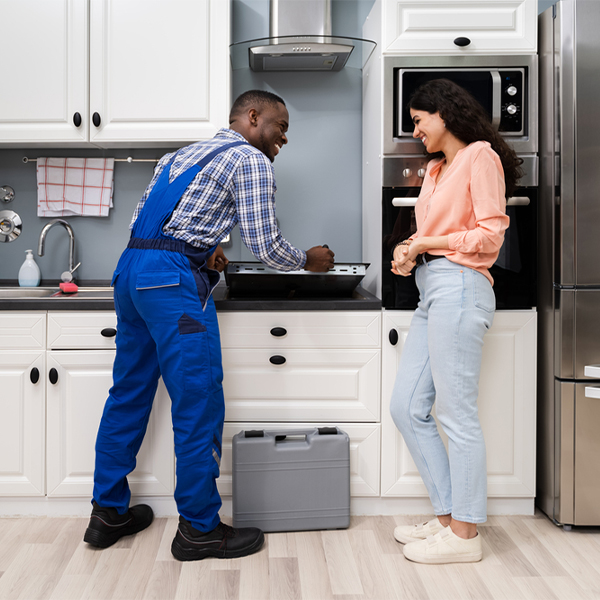 can you provide an estimate for cooktop repair before beginning any work in Leon Minnesota